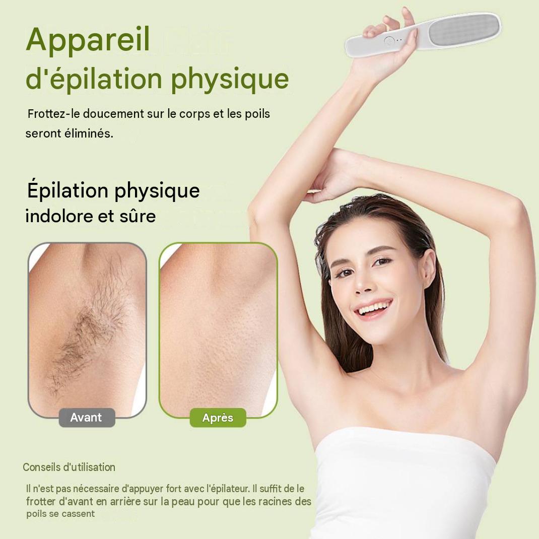 Épilateur Électrique 2-en-1 – Lime Pied & Épilation Corps