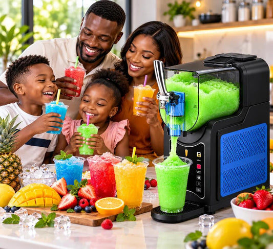 Machine à Granité &amp; Boissons Glacées Winning Star – Rafraîchissement Instantané à la Maison &amp; Petit Commerce