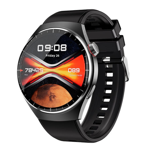 Montre Connectée Kalobee Watch 4 PRO (Modèle SK38) – Écran Super AMOLED Incurvé, Appels Bluetooth, NFC & 3 Bracelets Inclus