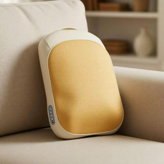 Coussin Massant Cervical & Lombaire MDHL (Sans Fil & Chauffant) - Massage Shiatsu 3D